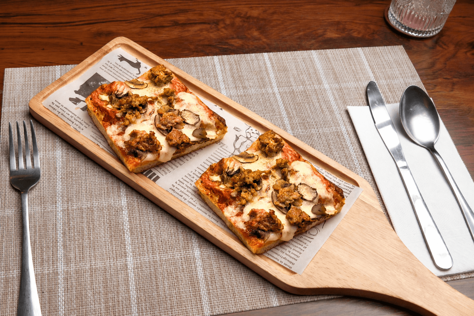 Funghi & Salsiccia Piccante