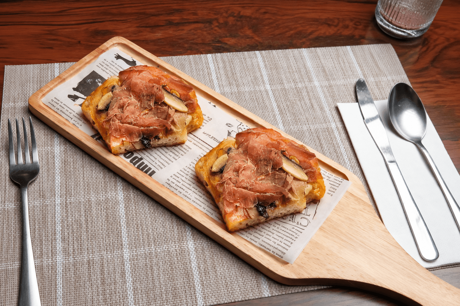 Funghi & Prosciutto